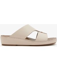 Seventy Six - Embroidered Leather Sandals - Lyst