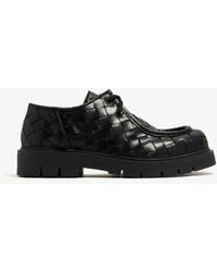Bottega Veneta - Haddock Lace-Up Shoes - Lyst