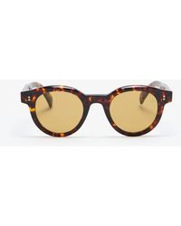 dunhill - Heritage Hobnail Round Sunglasses - Lyst