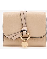 Chloé - Alphabet Small Tri-Fold Wallet - Lyst