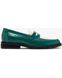 Duke & Dexter - Wilde Palm Tree Penny Loafers - Lyst