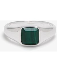Common Lines - Malachite Ring - Lyst