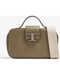 Tod's - Leather Mini Camera Bag - Lyst