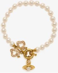 Vivienne Westwood - Rigoberta Pearl Bracelet - Lyst