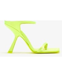 Mugler - Square Toe Sandals - Lyst