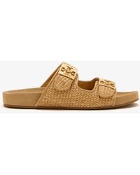 Tory Burch - Mellow Raffia Sandals - Lyst