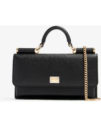 Dolce & Gabbana - Dauphine Mini Top-Handle Bag - Lyst