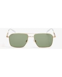 Montblanc - Rectangular Sunglasses - Lyst