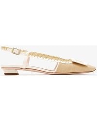 Roger Vivier - Belle Vivier Slingback Ballerinas - Lyst