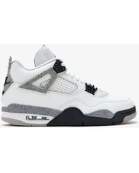 Nike - Air Jordan 4 Sneakers White Cement - Lyst
