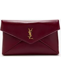 Saint Laurent - Cassandre Large Envelope Clutch - Lyst