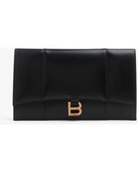 Balenciaga - Hourglass Flat Clutch - Lyst