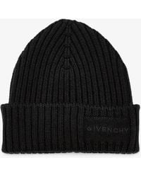 Givenchy - Small Rib-Knit Beanie Hat - Lyst