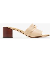 Tod's - T Timeless Leather Mules - Lyst