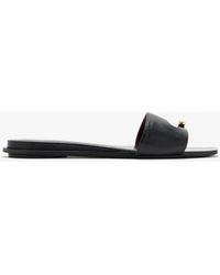 Tory Burch - Pierced Slide Sandals - Lyst