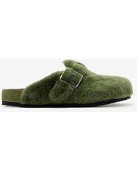 Birkenstock - Boston 1774 Shearling Narrow-Width Clogs - Lyst