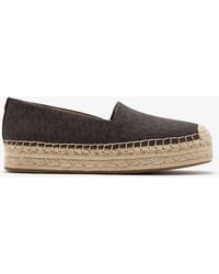 Michael Kors - Lynn Signature Platform Espadrilles - Lyst