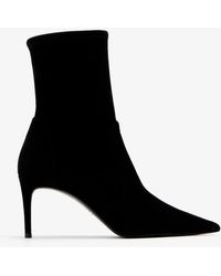 Stuart Weitzman - Stuart 75 Stretch Booties - Lyst