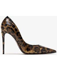 Dolce & Gabbana - Printed Polished Calfskin Pumps - Lyst