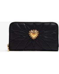 Dolce & Gabbana - Devotion Zip-Around Wallet - Lyst