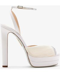 Aquazzura - Be Mine Plataeu 130 Sandals - Lyst