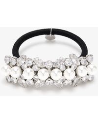 Self-Portrait - Crystal-Embellished Headband - Lyst