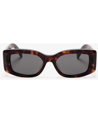Celine - Maxi Triomphe Rectangular Sunglasses - Lyst