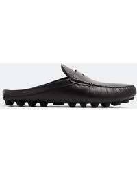 Tod's - Gommino Bubble Leather Mules - Lyst