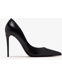 Dolce & Gabbana - Python Skin Pumps - Lyst