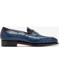 Santoni - Gregor Loafers - Lyst