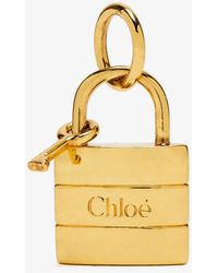 Chloé - Alphabet Lock Charm - Lyst