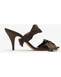The Row - Vika Knot Heeled Sandals - Lyst