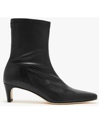 STAUD - Wally Sock Ankle Boots - Lyst