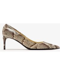 Dolce & Gabbana - Python Skin Pumps - Lyst