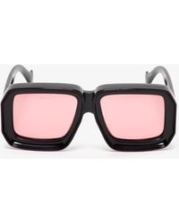 Loewe - X Paula's Ibiza Signature Square Sunglasses - Lyst