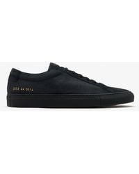 Common Projects - Suede Field Sneakers - Lyst