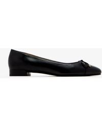 Stuart Weitzman - Sleek Bow Ballet Flats - Lyst