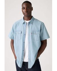 Levi's - Short Sleeve Relaxed Fit Western Shirt - Lyst