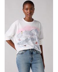 Levi's - Camiseta Vintage De Manga Larga Con Gráfico - Lyst