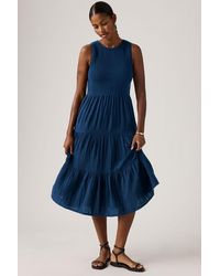 Levi's - Cely Gesmokte Jurk - Lyst