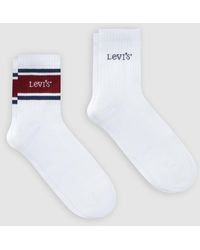 Levi's - Mid Cut Socks 2 Pack - Lyst