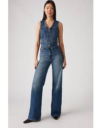 Levi's - Ribcage Jeans Met Wijde Pijpen - Lyst