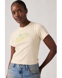 Levi's - Essential Sporty T Shirt Met Print - Lyst