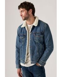 Levi's - Trucker Jacket Type Iii Sherpa - Lyst
