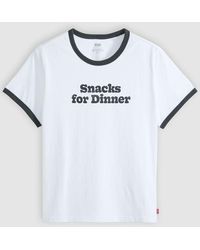 Levi's - T Shirt Ringer Graphique Favorite - Lyst