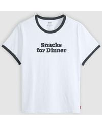 Levi's - Graphic Favorite Ringer Tee - Lyst