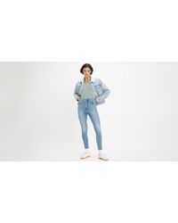 Levi's - Retro High Skinny Jeans Blue - Lyst