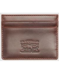 Levi's - Leather Card Case - Lyst