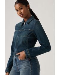 Levi's - Y2K Stretch Fitted Trucker Jacket - Lyst