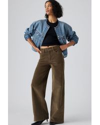 Levi's - 728 High Rise Wide Leg Corduroy Pants - Lyst